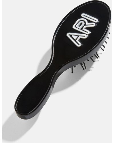 BaubleBar Fine Line Mini Custom Hair Brush - Black