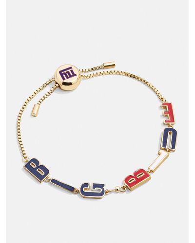 BaubleBar New York Giants Nfl Gold Slogan Bracelet - Multicolor