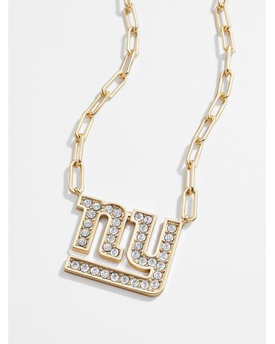 BaubleBar New York Giants Nfl Gold Chain Necklace - Metallic