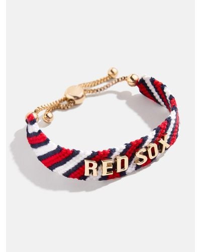 BaubleBar Mlb Woven Friendship Bracelet - Red