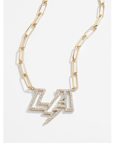 BaubleBar Los Angeles Chargers Nfl Gold Chain Necklace - Metallic