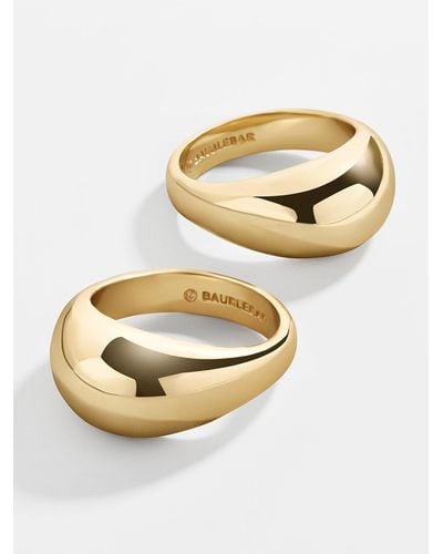 BaubleBar Maro Ring Set - Metallic