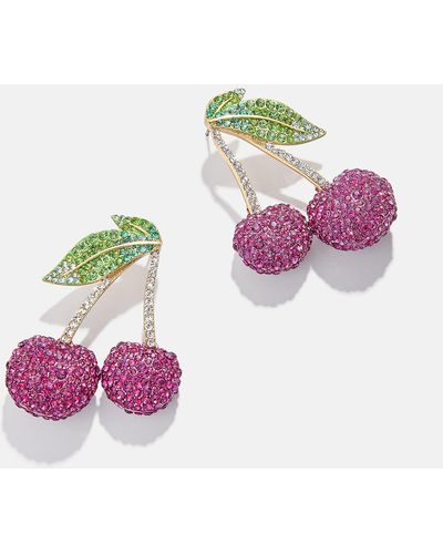 BaubleBar Pick Of The Bunch Earrings - Pink