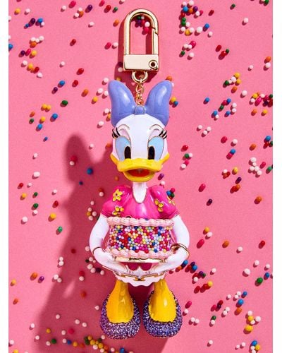 BaubleBar Daisy Duck Disney Celebration Bag Charm - Pink