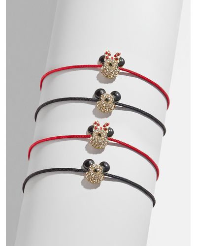BaubleBar Mickey Mouse Disney Cord Bracelet - White