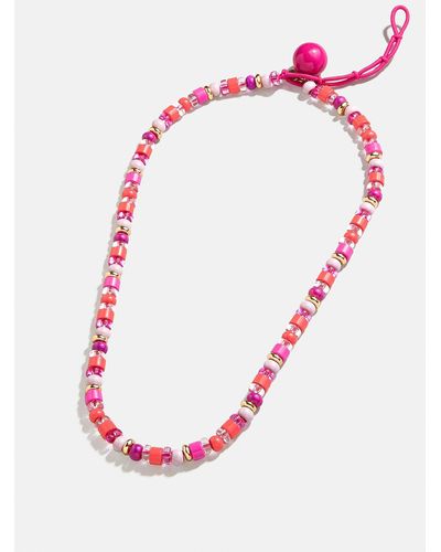 BaubleBar Essential Summer Beaded Necklace - Pink