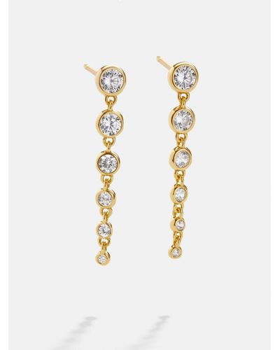 BaubleBar Yesenia 18k Gold Earrings - White