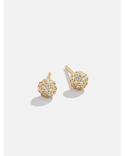 BaubleBar Dorothea 18k Gold Earrings - White