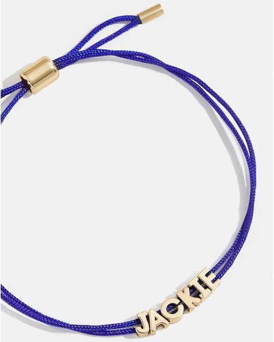 BaubleBar Custom Cord Bracelet - Blue