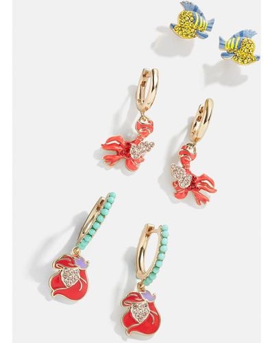 BaubleBar The Little Mermaid Disney Princess Earring Set - Multicolor