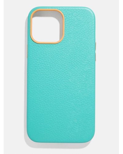 BaubleBar Leather Phone Case - Blue