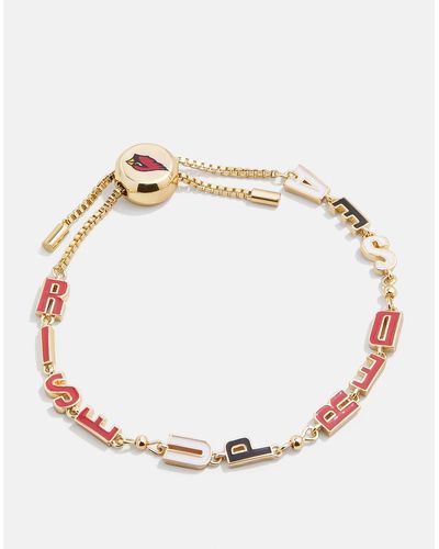 BaubleBar Arizona Cardinals Nfl Gold Slogan Bracelet - Natural