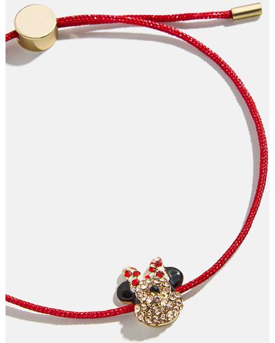 BaubleBar Minnie Mouse Disney Cord Bracelet - Red