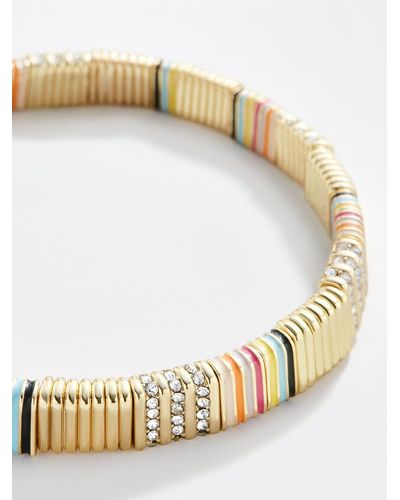 BaubleBar Enamel Tile Bracelet - Multicolor