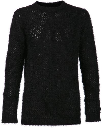 Chapter Fuzzy Sweater - Black
