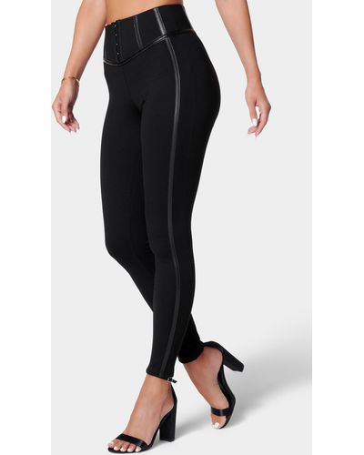 Designer Black Leather Pants for Women - Up to 82% off | Lyst Canada