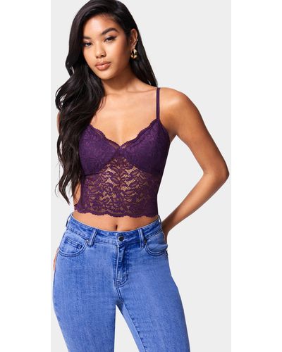 Lace Tops for Women - Up 78% off | Lyst