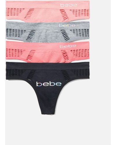 Buy bebe Womens Multi Pack Ultra Sexy Hi Cut Hipster Brief Panties Online  at desertcartZimbabwe