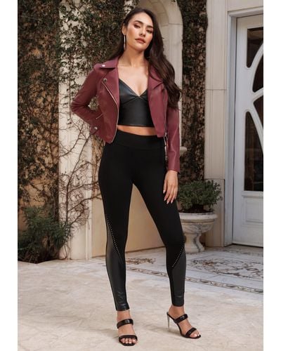 Black Leather Pants for Women - Up to 79% off