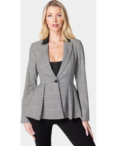 Peplum Jackets for Women - Up to 86% off