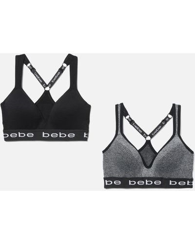 2 Pack Sport Band bebe Sexy Push Up Underwire Animal Print Padded Bras 2288