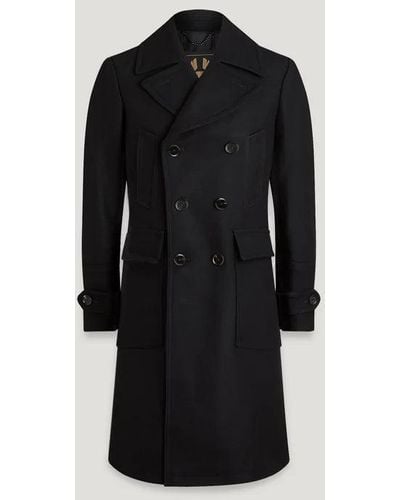 Black Belstaff Coats for Men | Lyst
