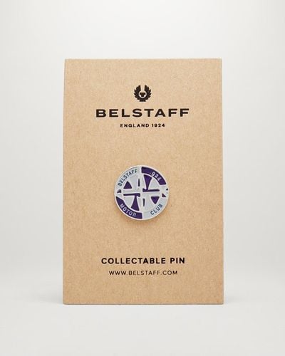 Belstaff Motor Club Pin - Natural