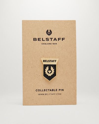 Belstaff ""-schildanstecker brass & enamel - Natur