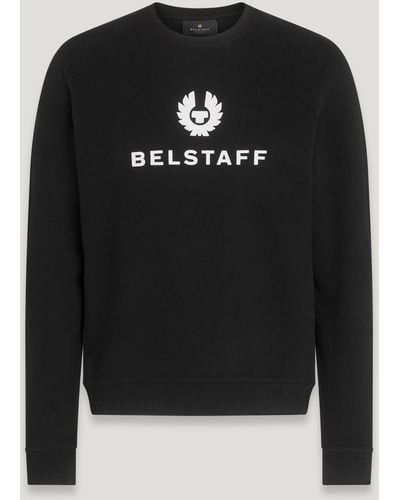 Belstaff Signature Crewneck Sweatshirt - Black