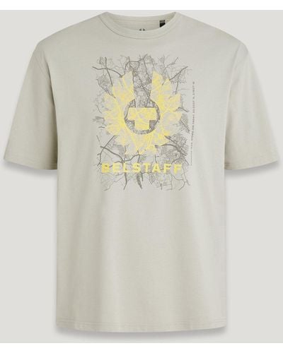 Belstaff Map t-shirt - Natur
