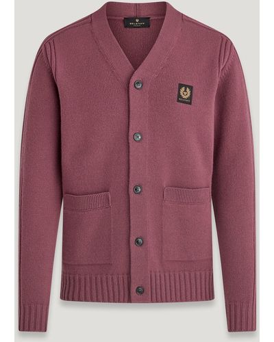 Belstaff Watch Cardigan - Red