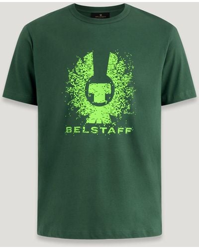 Belstaff Pixelation T-shirt - Green