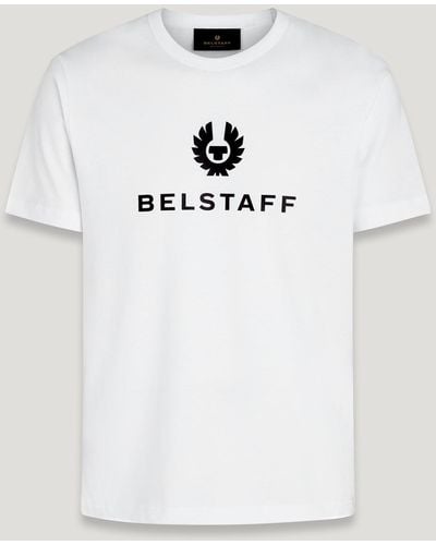 Belstaff Camiseta signature - Blanco
