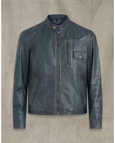 Belstaff Langley Leather Jacket - Multicolor