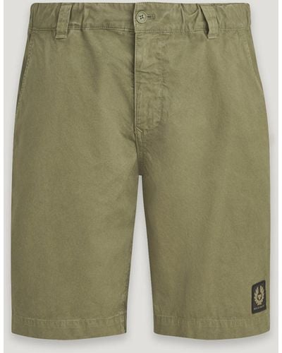 Belstaff Pantalones cortos dalesman - Verde