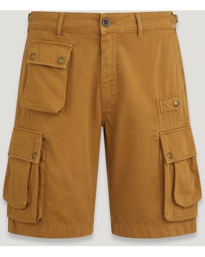 Belstaff Castmaster Cargo Shorts - Natural