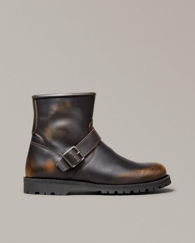 Belstaff Trialmaster Motorcycle Boots - Brown