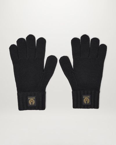 Belstaff Watch Gloves - Black