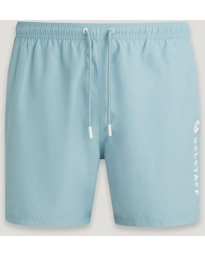 Belstaff Tiller Swim Shorts - Blue