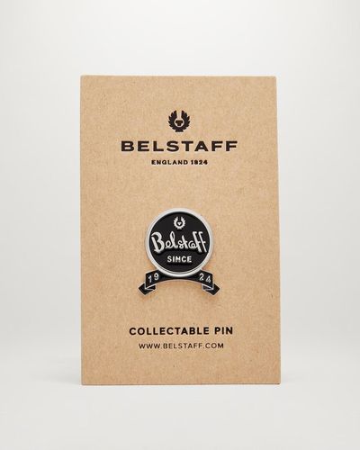 Belstaff Pin since 1924 brass & enamel - Neutre