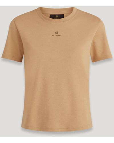 Belstaff Anther Crewneck T-shirt - Natural