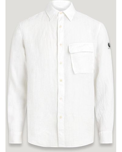Belstaff Camisa scale - Blanco