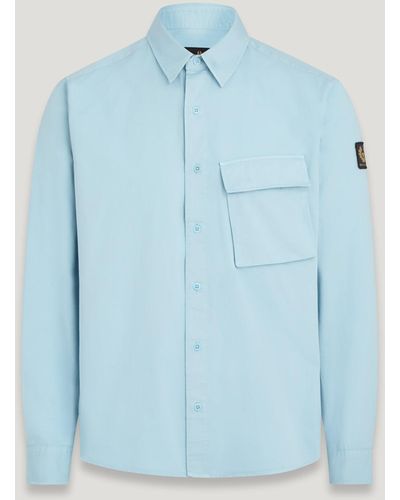 Belstaff Camisa scale - Azul