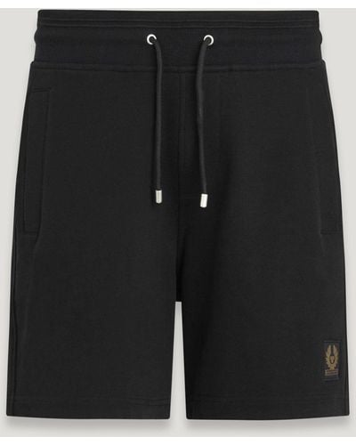 Belstaff Pantalones de chándal cortos - Negro