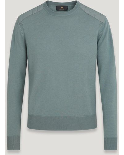 Belstaff Kerrigan Crewneck Sweater - Blue