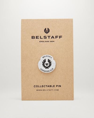 Belstaff Supporters Club Pin - Natural