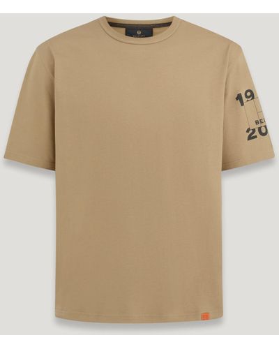 Belstaff Camiseta con logotipo en la manga centenary - Neutro