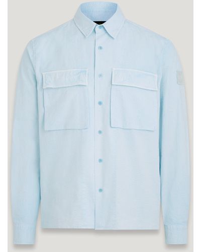 Belstaff Mineral Caster Shirt - Blue