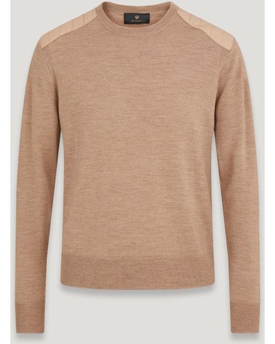 Belstaff Kerrigan Crewneck Sweater - Natural