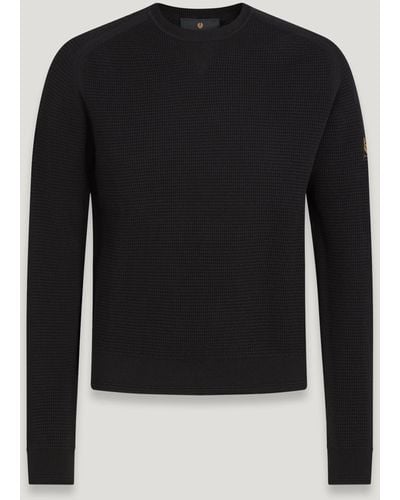 Belstaff Cole Crewneck Sweater - Black